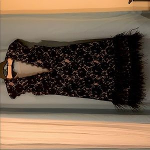 Black Lace Cocktail Dress Size 16